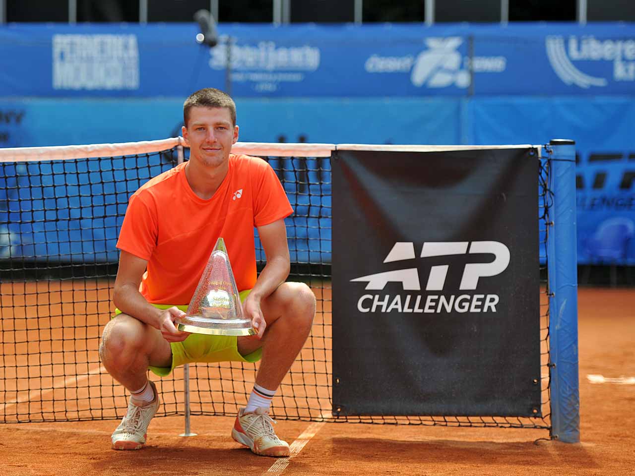 Premiérová trofej z challengeru! Kumstát vyhrál Svijany Open