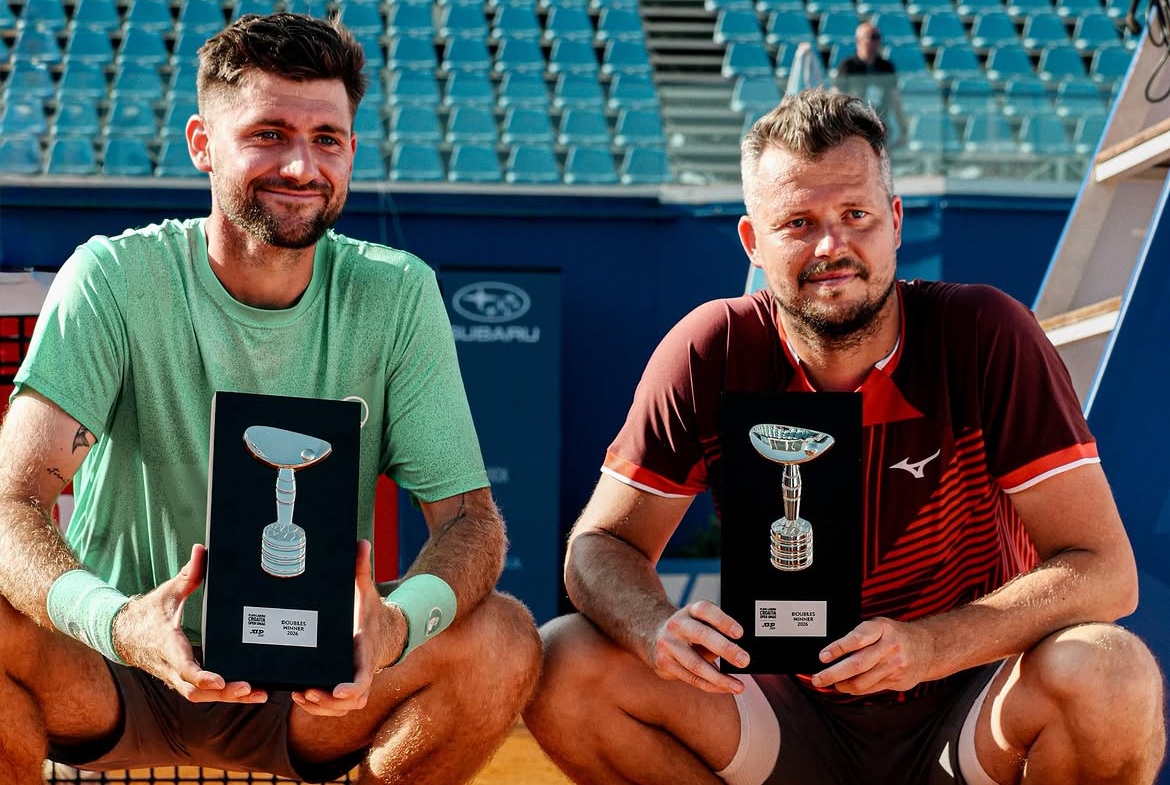 Pavlásek a Rikl vyhráli čtyřhru na turnaji ATP v Umagu